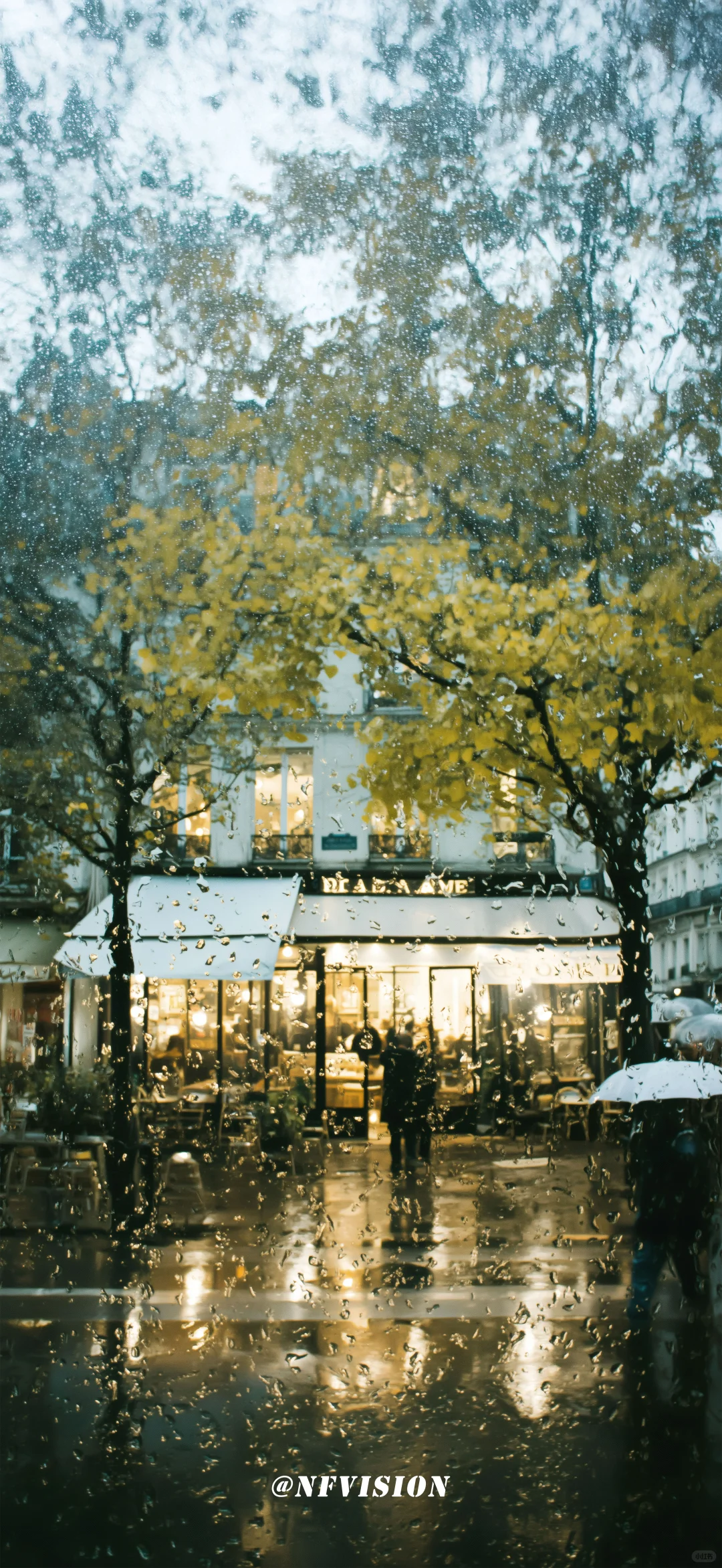 原创壁纸 | 雨日书店