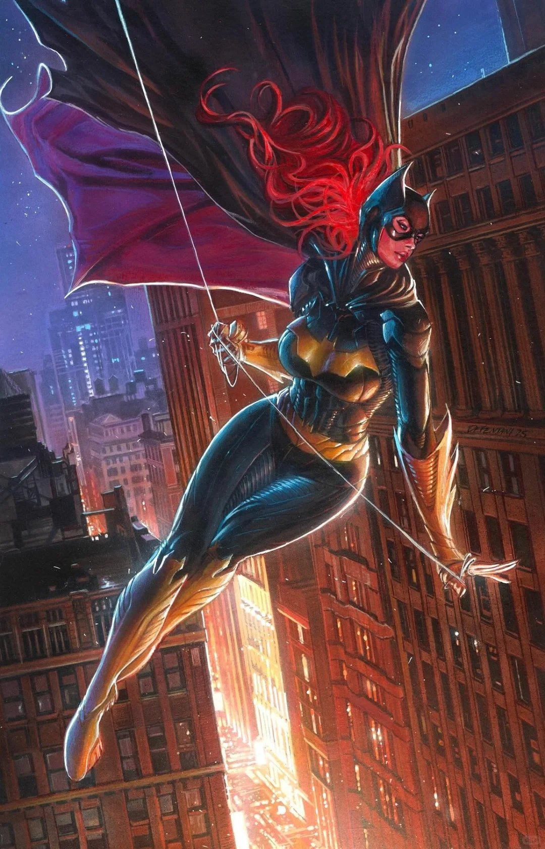 壁纸分享：蝙蝠女超英闪亮登场