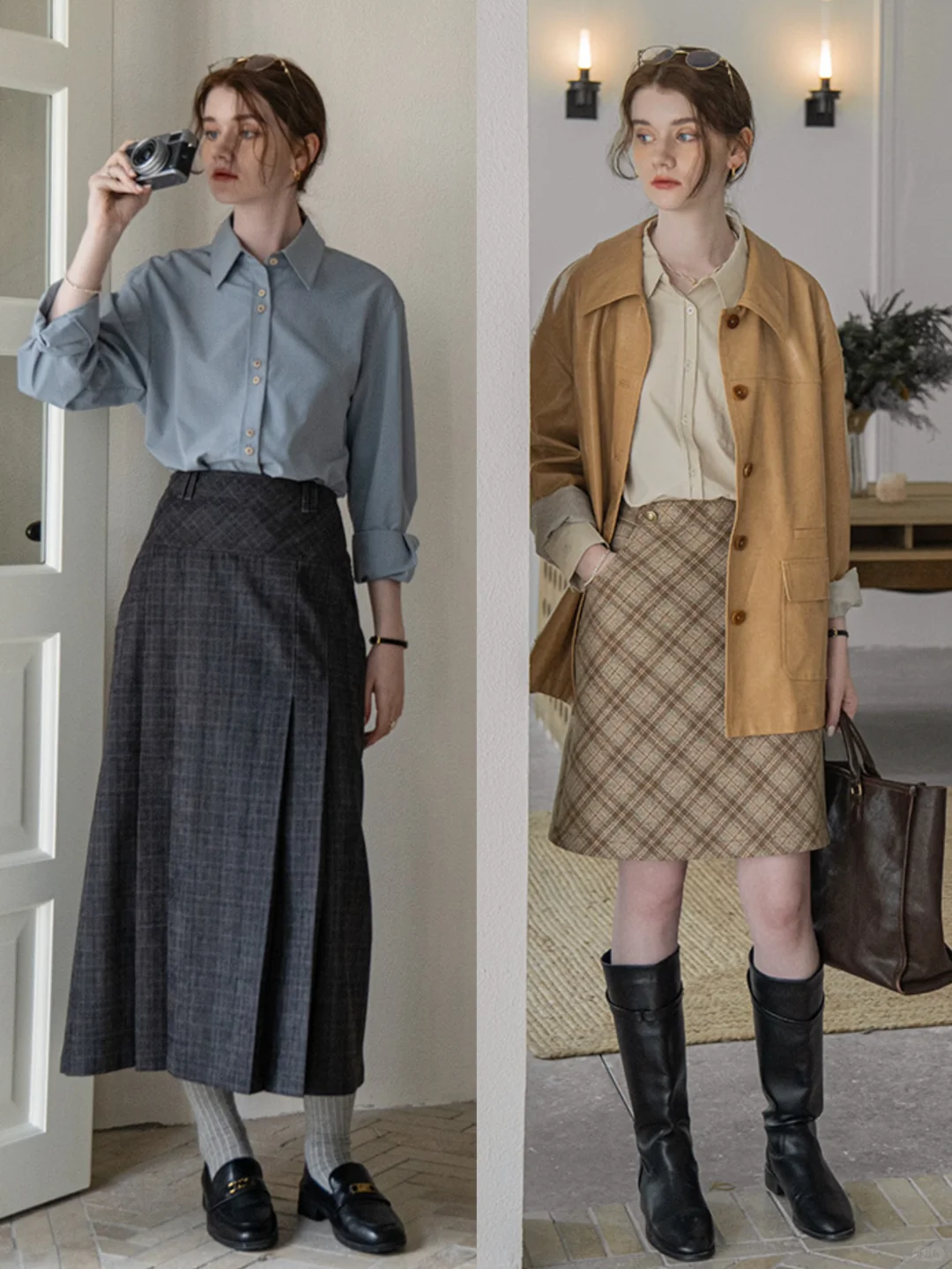 “法式复古”艺术系女生穿搭：Dailyart