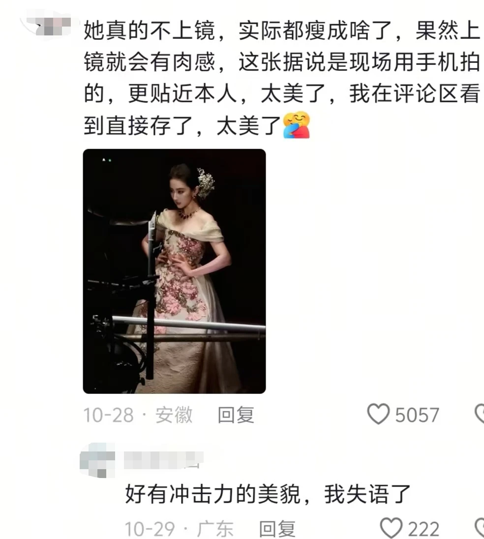 见过刘亦菲本人到底有多美呀？