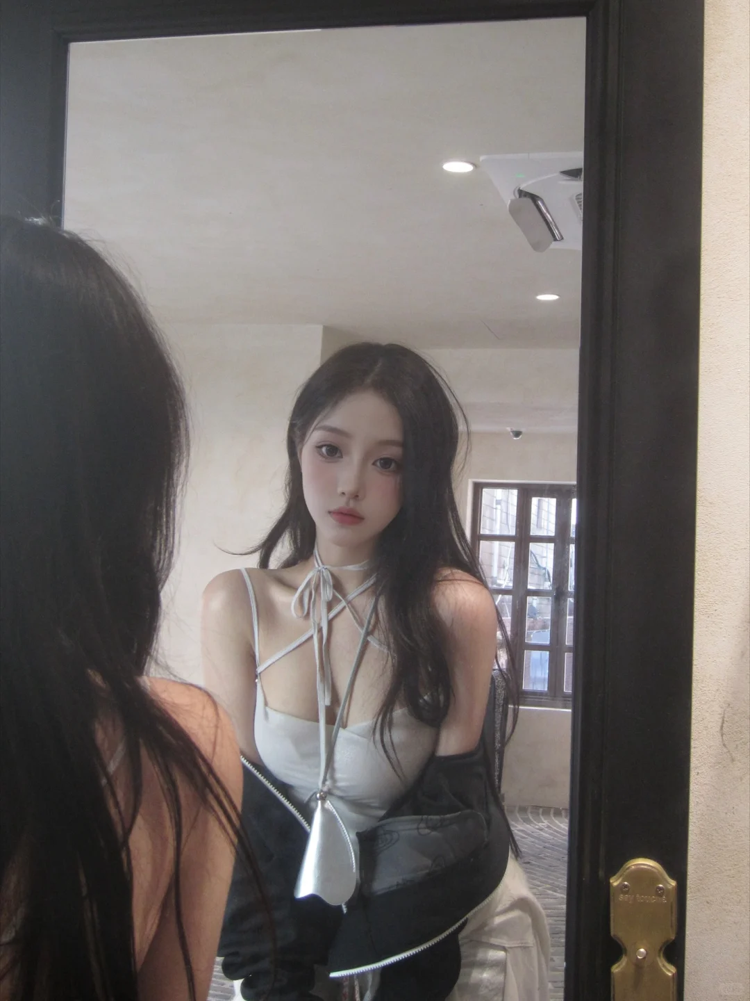 纯欲小吊带，不斩男但斩女~