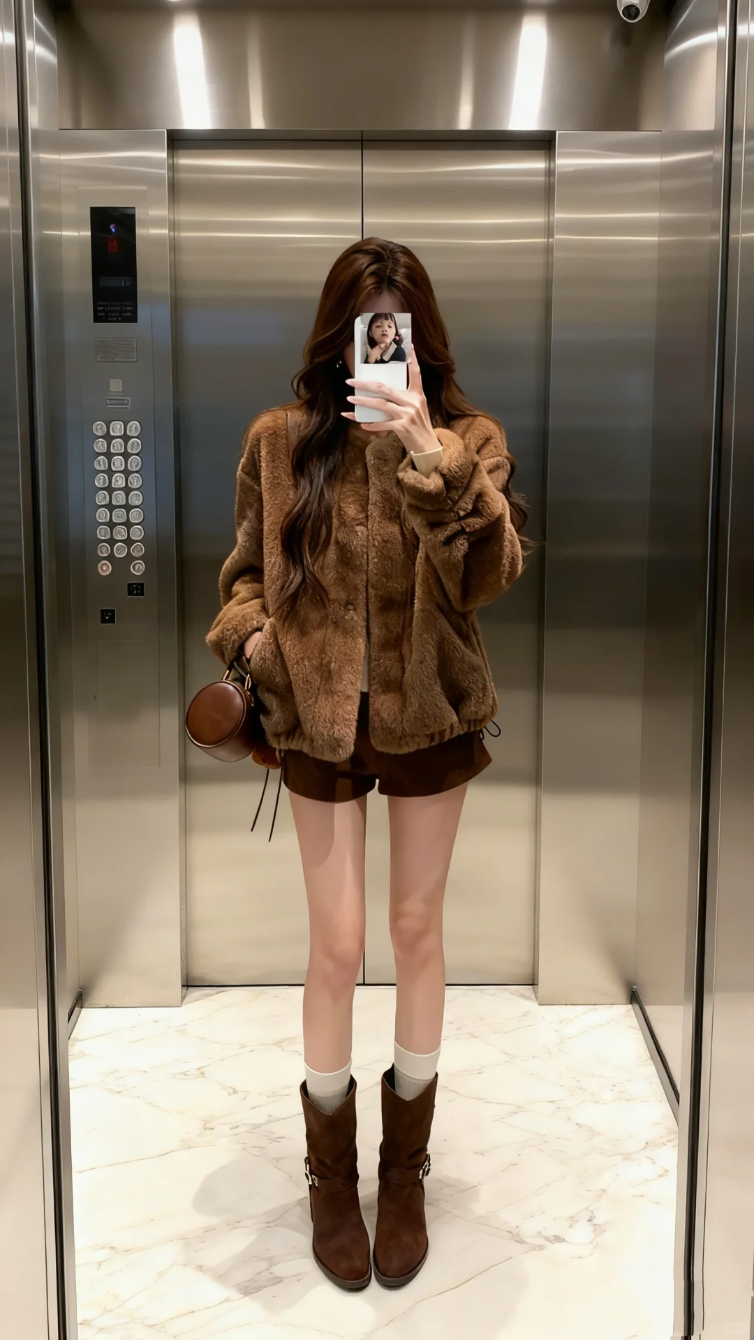 御姐感拉满的冬装look！