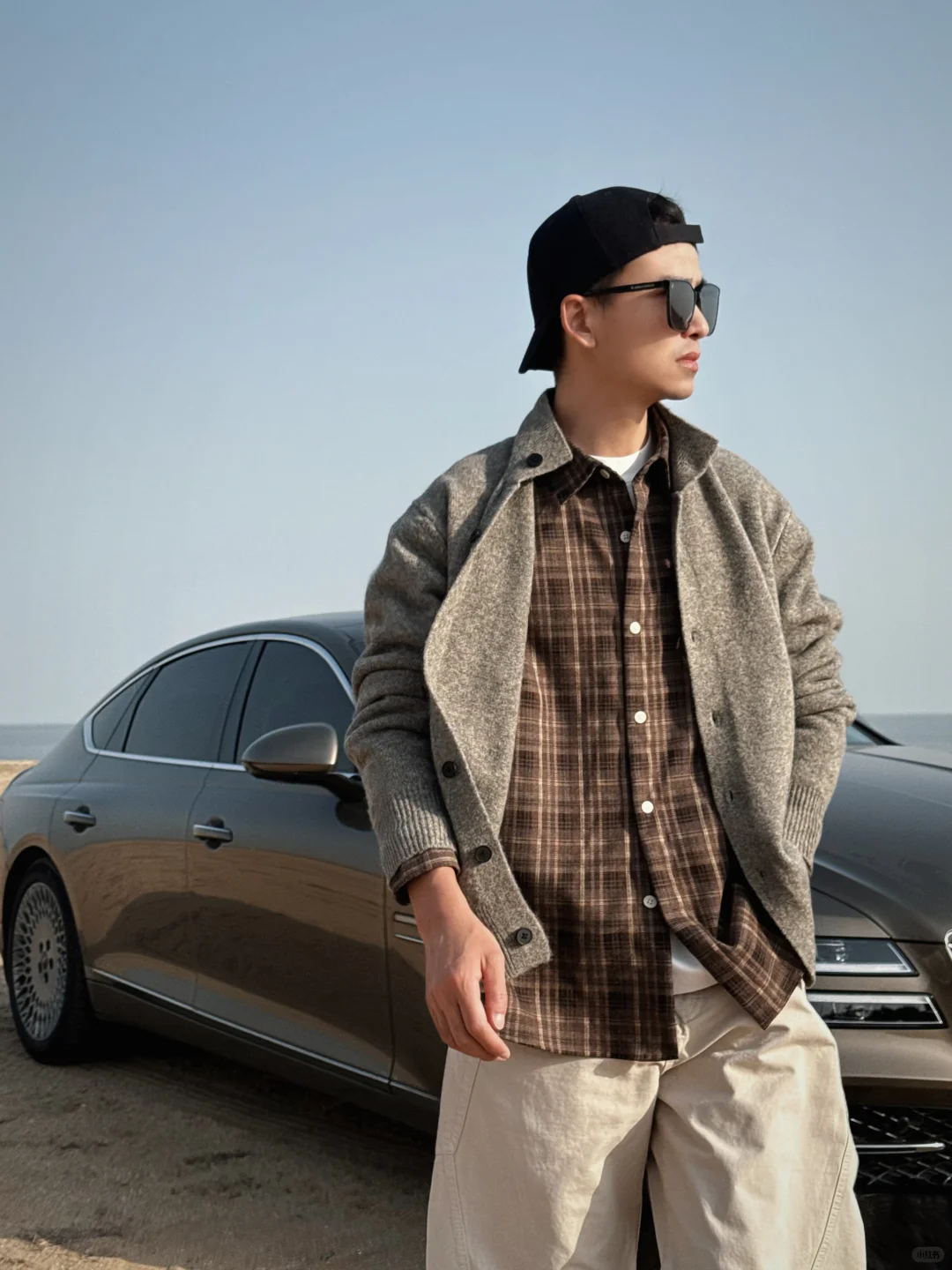 海边停车场随拍。