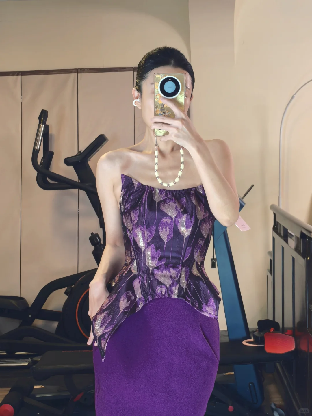 lanyi家曼珠沙华盘活衣柜里各种紫色单品