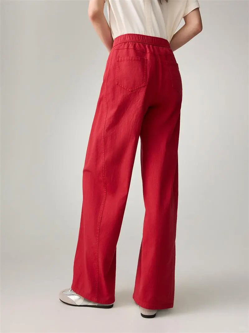 雅莹、牛仔裤、休闲、时尚百搭、舒适、好穿