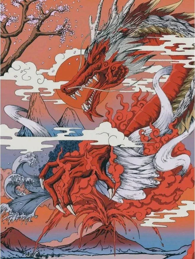 日系图案手机壁纸