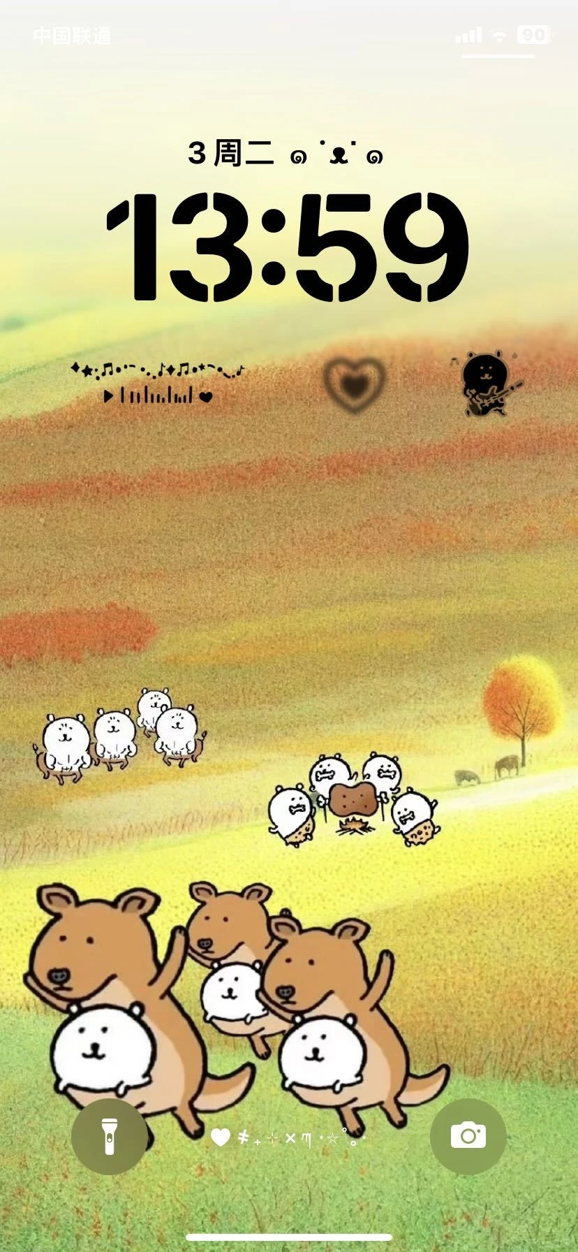 share壁纸🥏｜小小自嘲熊૮・ﻌ・ა 熊我想你