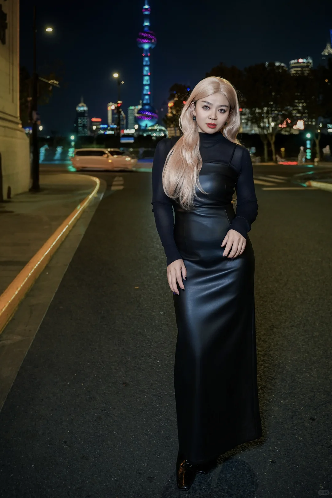 上海的夜景 打卡