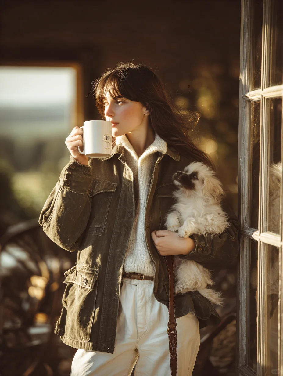 巴恩风复古风，法式美拉德，氛围感松弛感