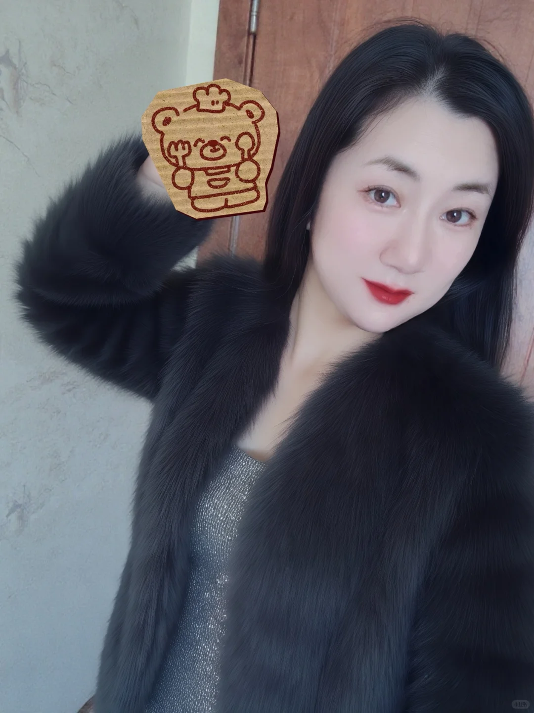 气质黑色系御姐穿搭