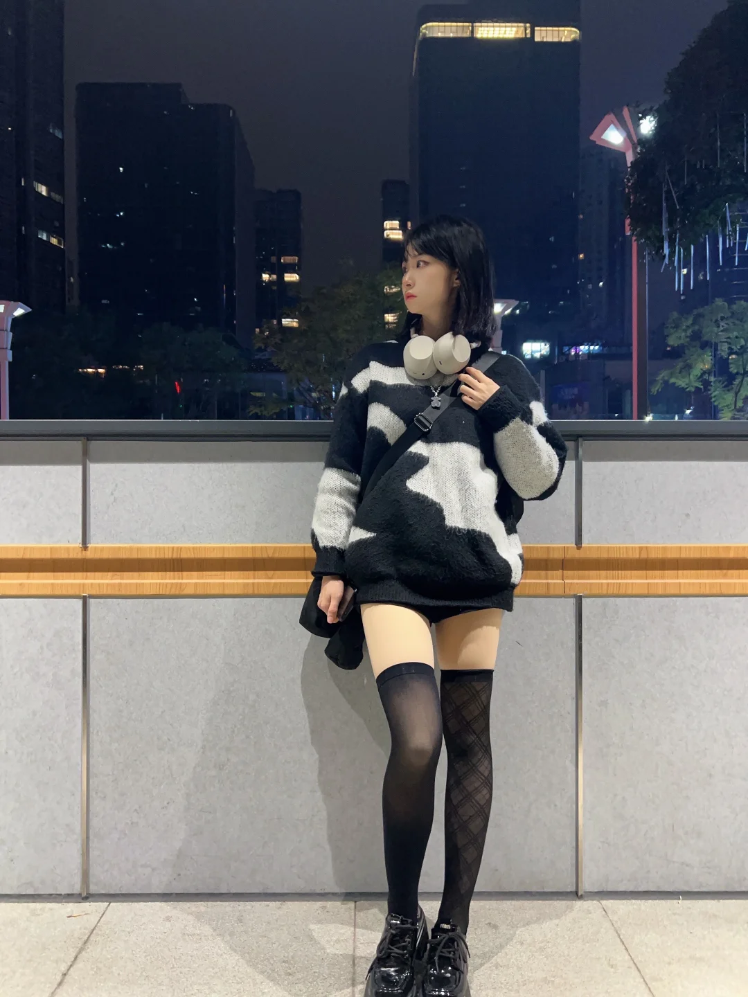 有人说长筒袜和我很配，本少女采纳啦