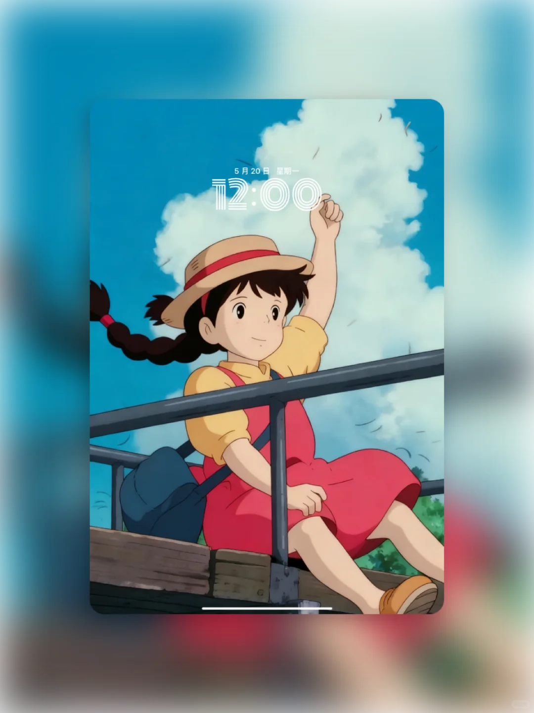 ✨这波妞壁纸直接把宫崎骏的夏天揣兜里！