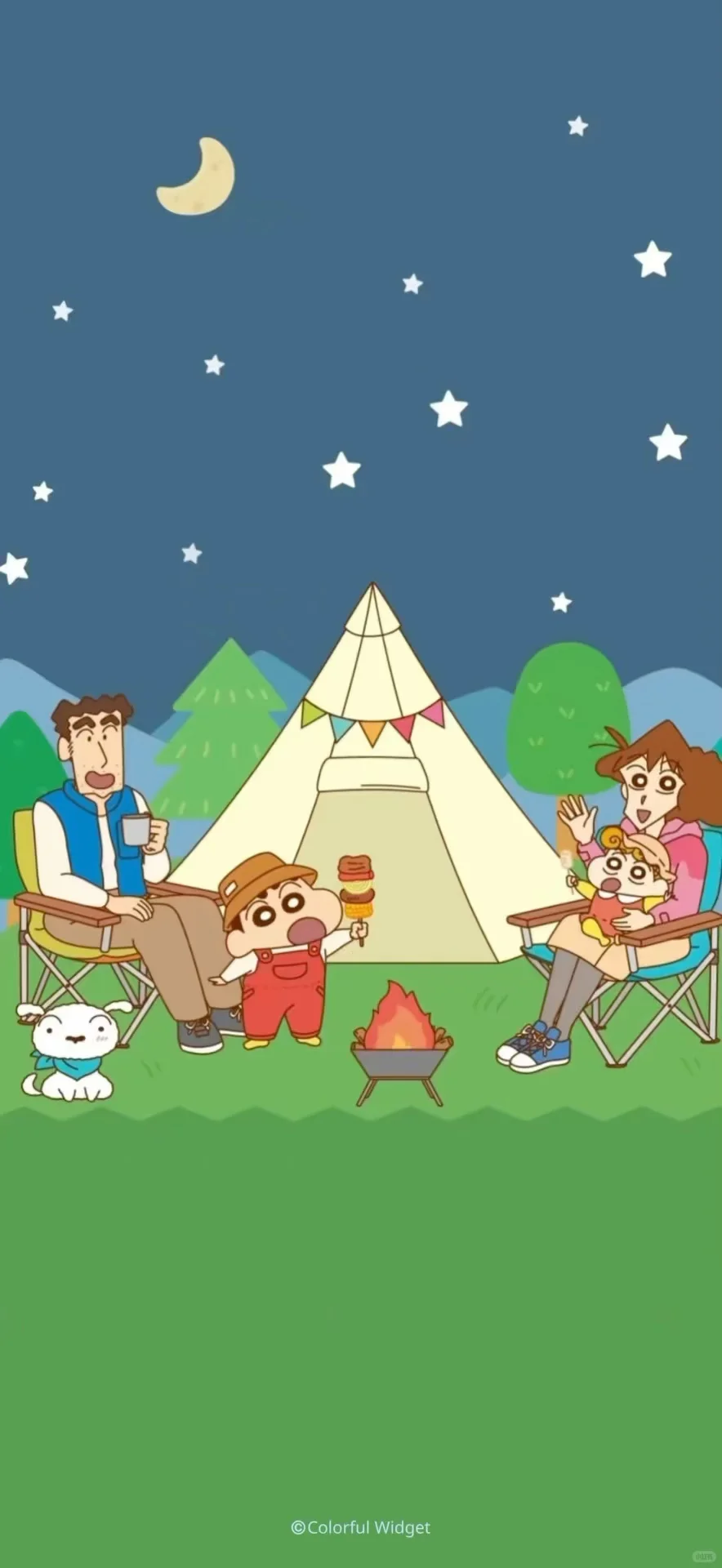 新之助回忆杀壁纸🎨｜ 动图壁纸幸福一家