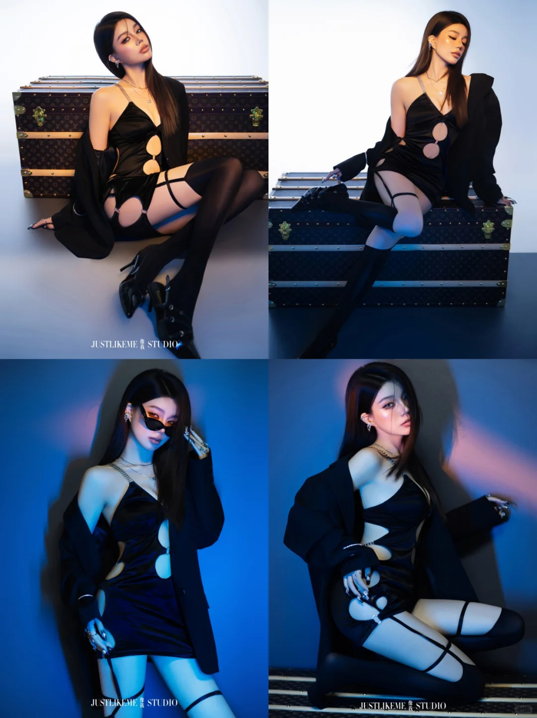 高阶御姐风📸自带锋芒的质感写真大片