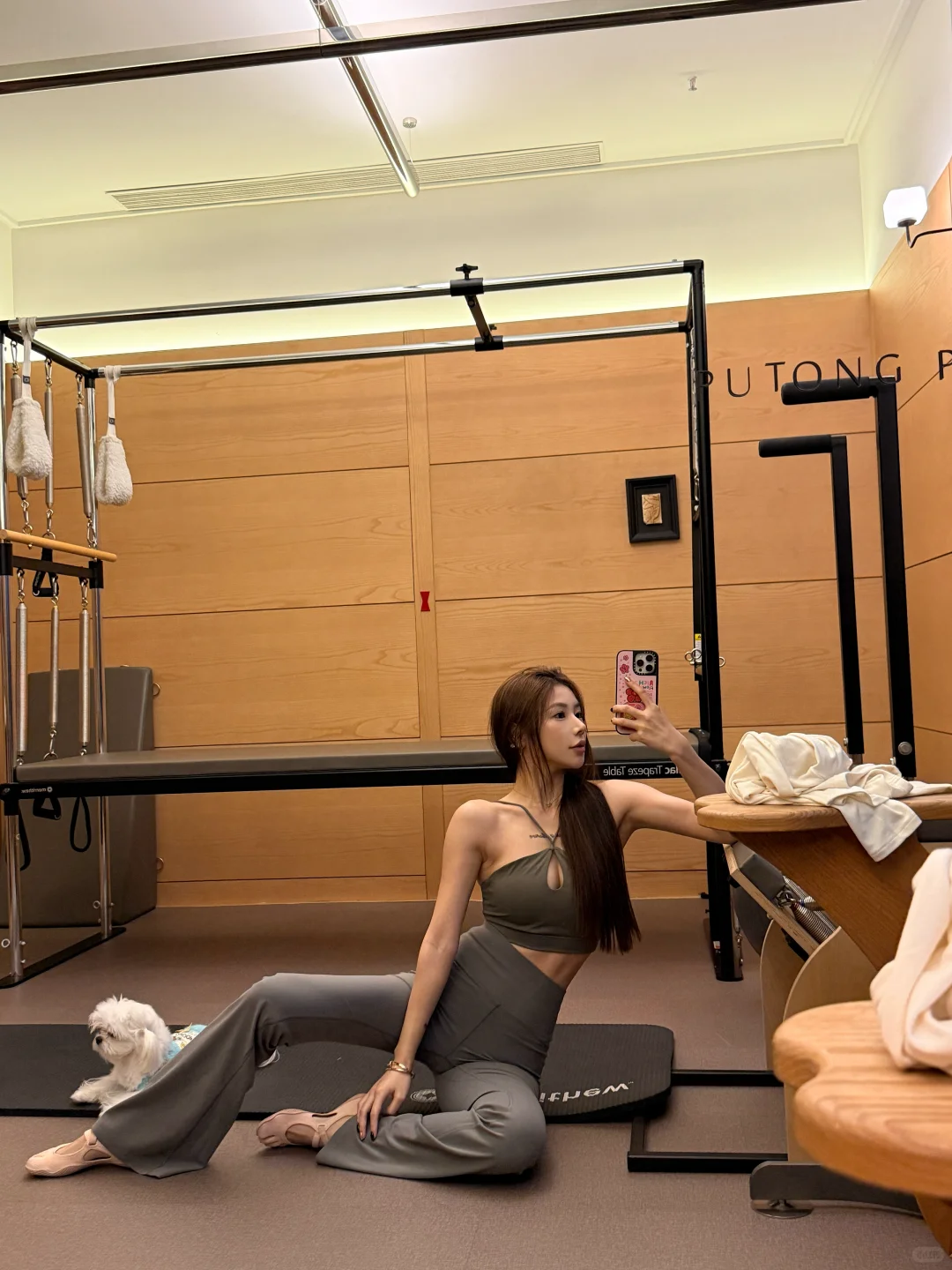 依旧一周gym运动穿搭