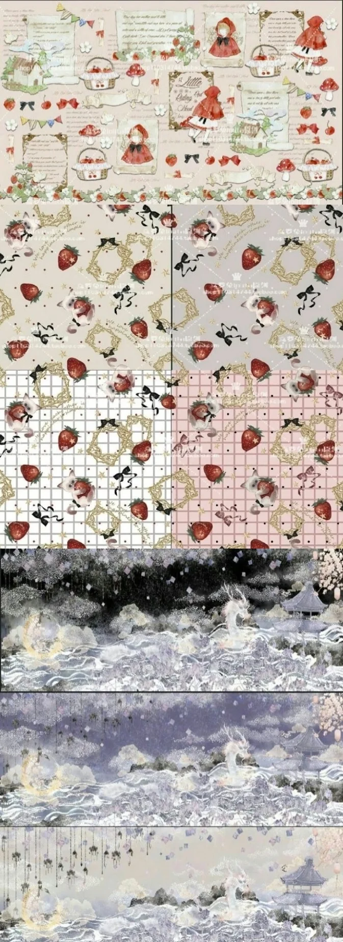 三坑闭店存档195｜森罗兔原创lolita