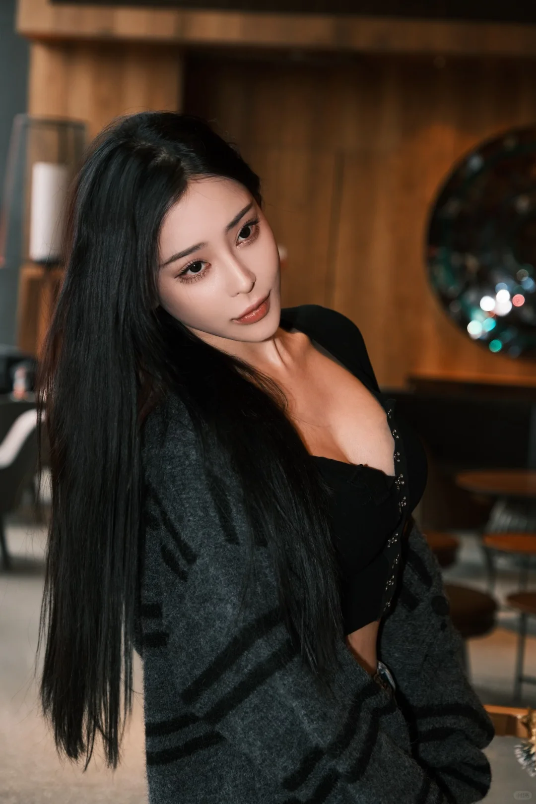 同一组照片拍出御姐风