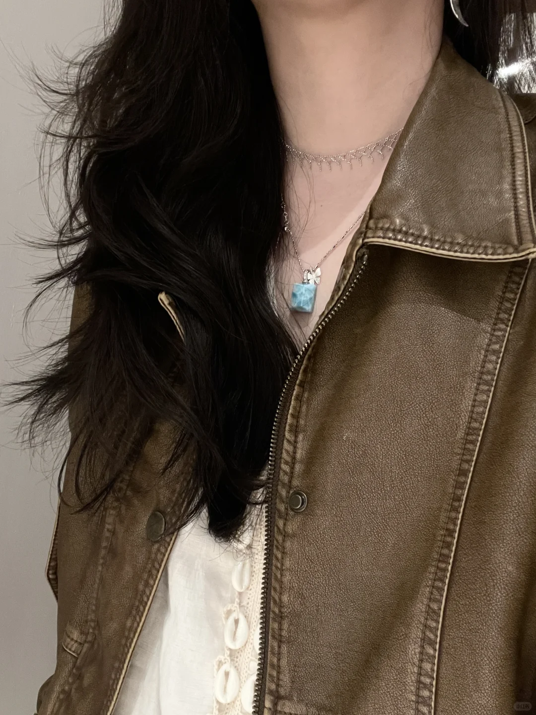 海纹石&蕾丝是略带浪漫的美