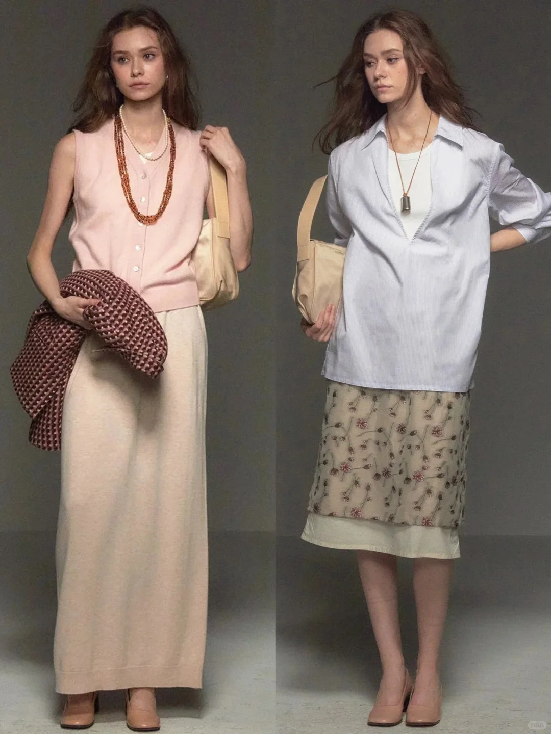 “时尚女编辑”90年代复古穿搭