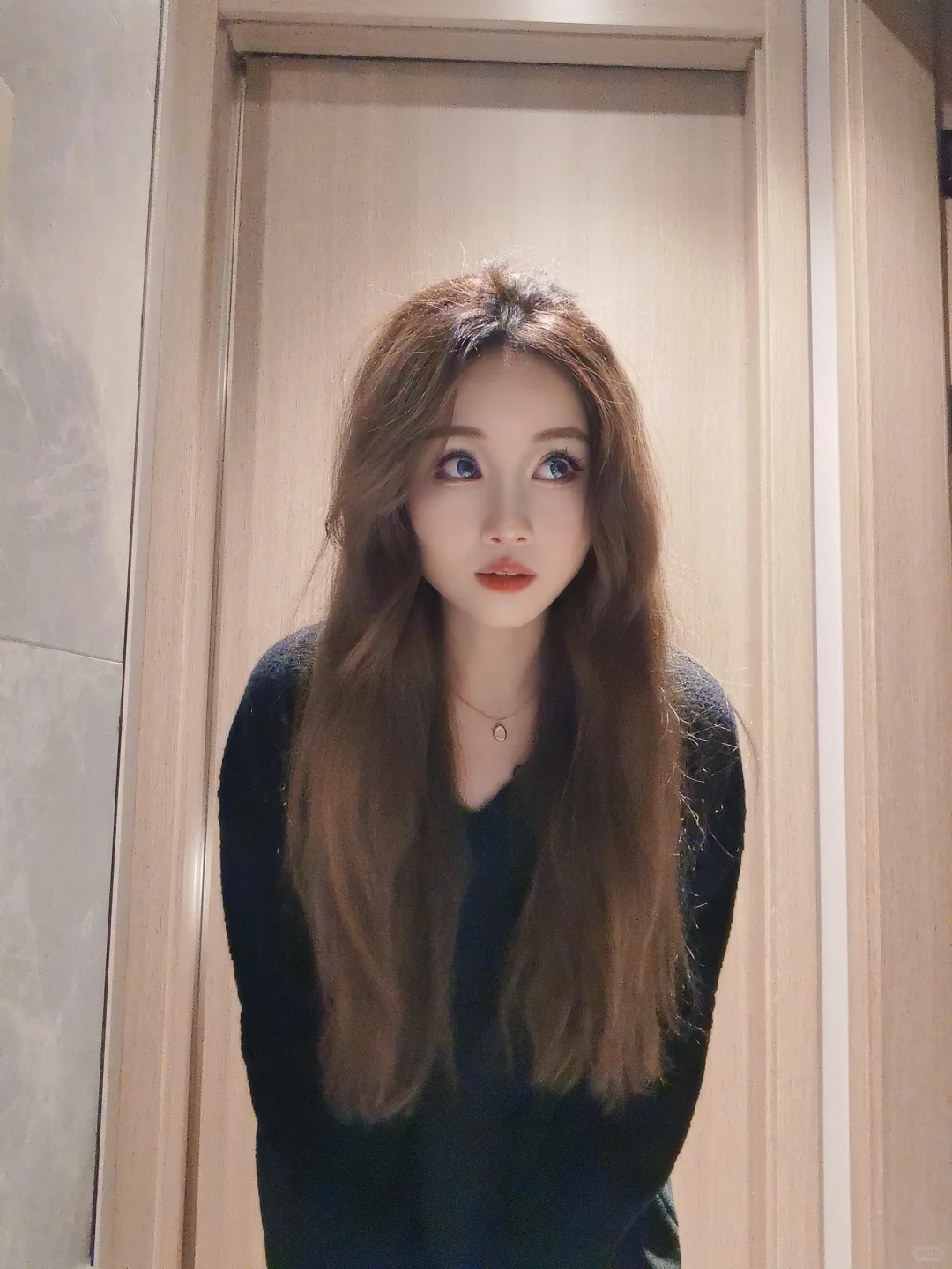 混血感baby嫩模妆客照