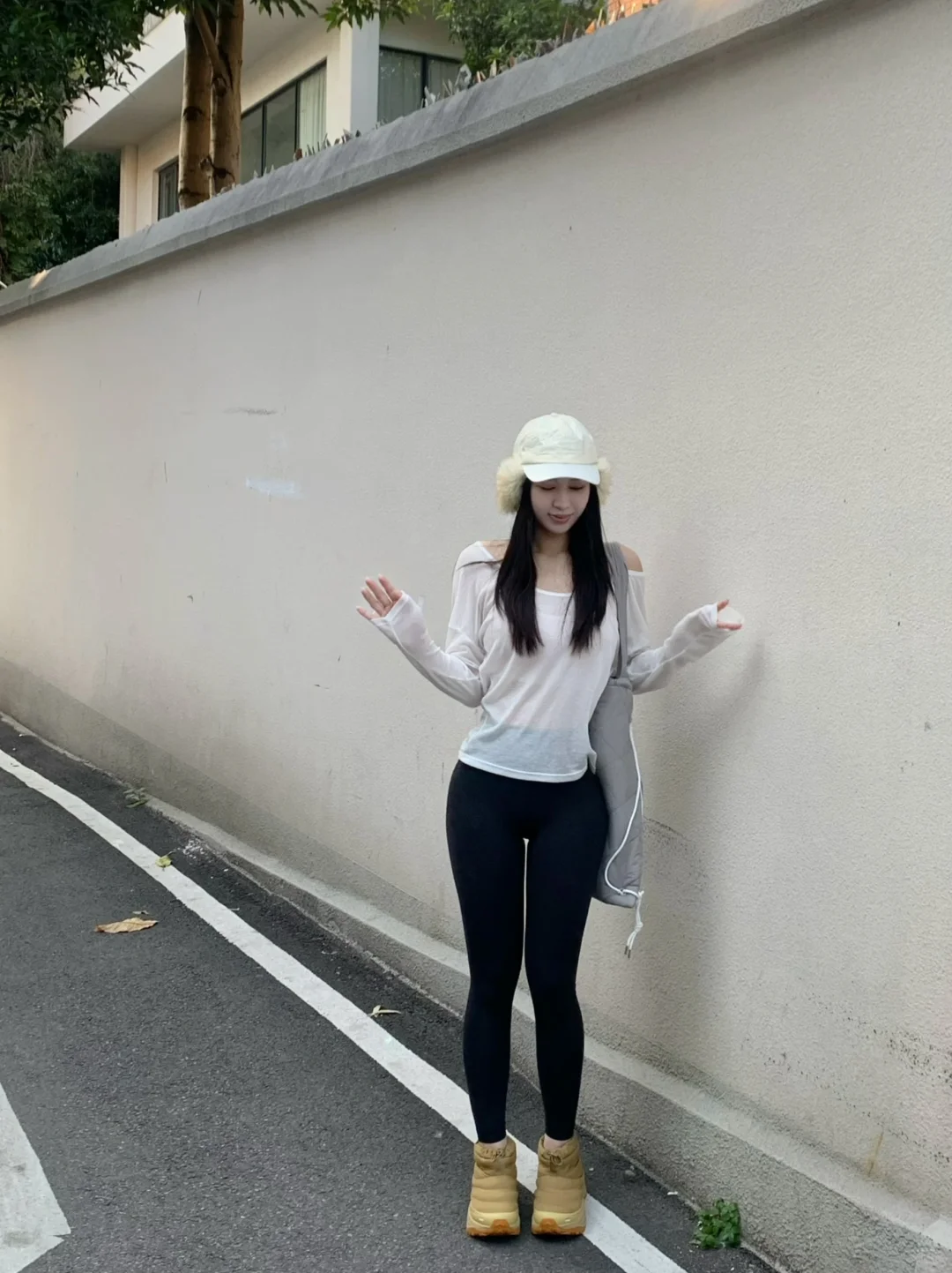 挑战只穿瑜伽服出门Day 83｜能量满满的一天