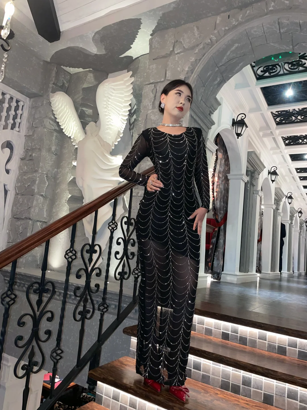 黑色迷人的夜 #成熟女🩵