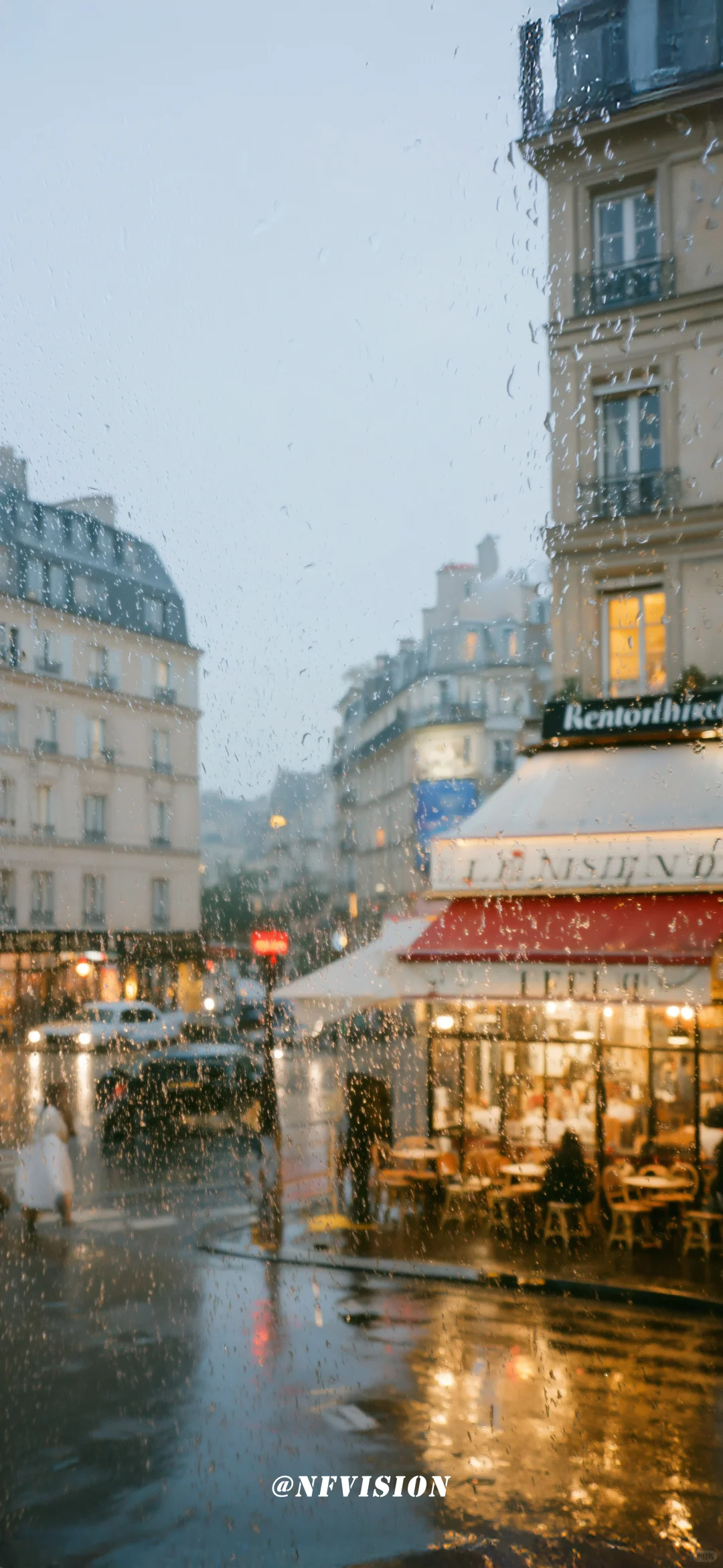 原创壁纸 | 雨日书店