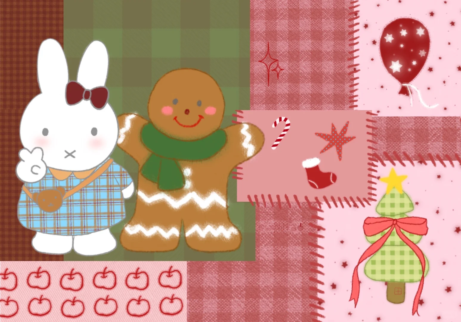 Share｜本期是Miffy米菲的横屏壁纸啦～