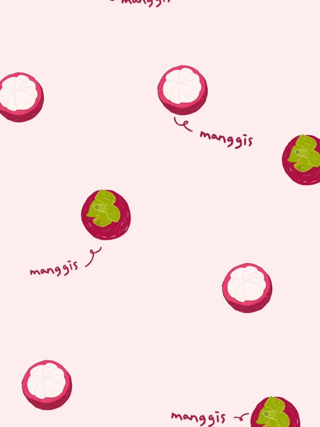 日系简约水果手机壁纸 超喜欢😘