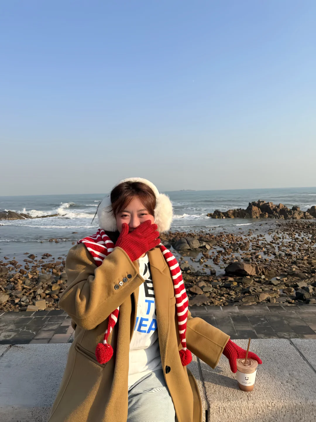 大码穿搭|青岛的海很浪漫🌊