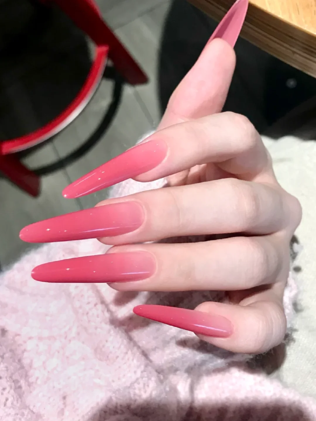 顶级钓系美甲合集丨玫红娇媚感十足💅🏻