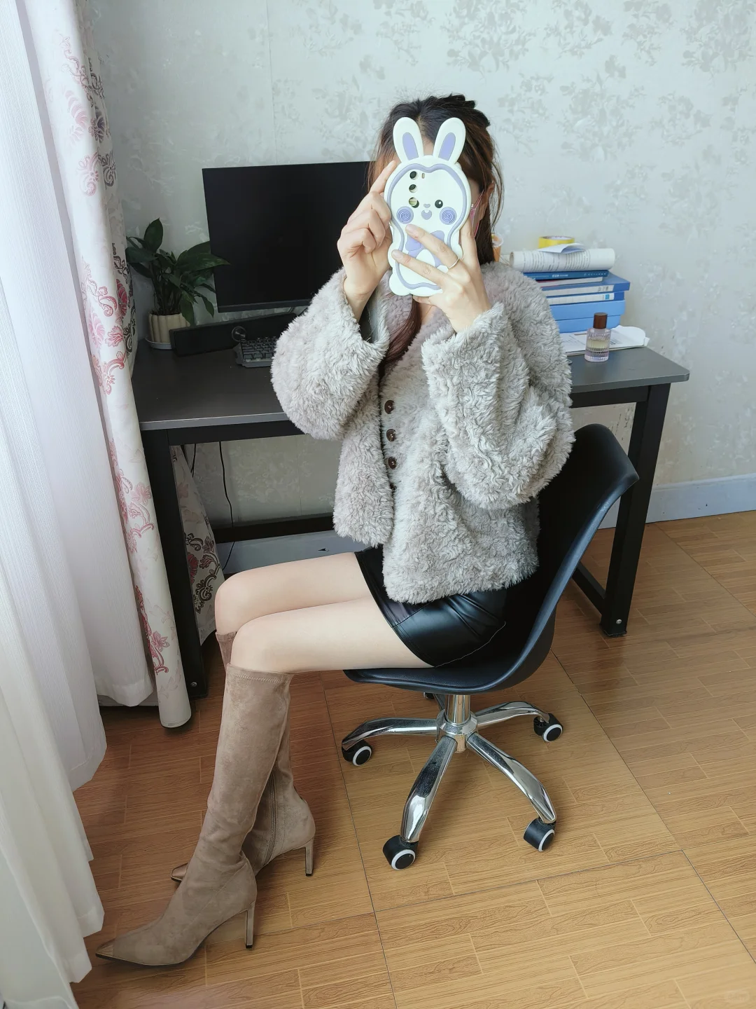 左滑→看办公室通勤穿搭