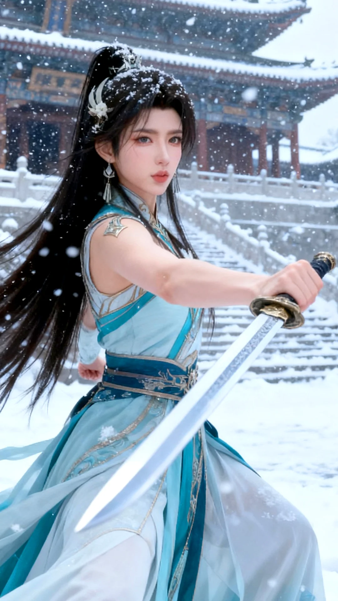 国漫女神｜萧薰儿斗破苍穹AI二次元动漫壁纸