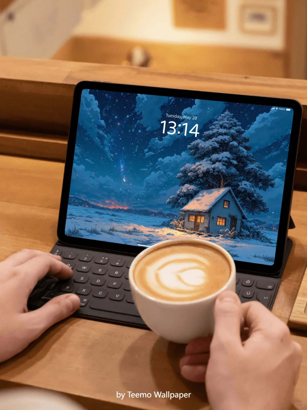 Teemo壁纸 | 雪夜小筑 | #270