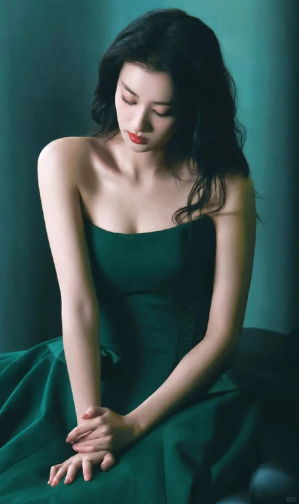 她好美啊！美得恰到好处！