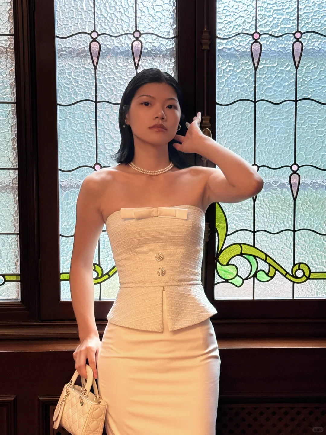 💎浅蓝色系|高级定制级鱼骨胸衣~