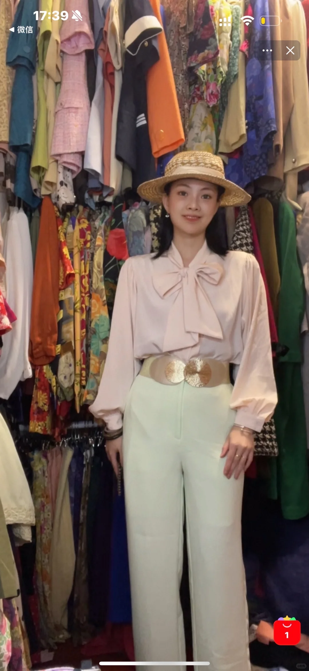 复古vintage穿搭、这套真的好显白！