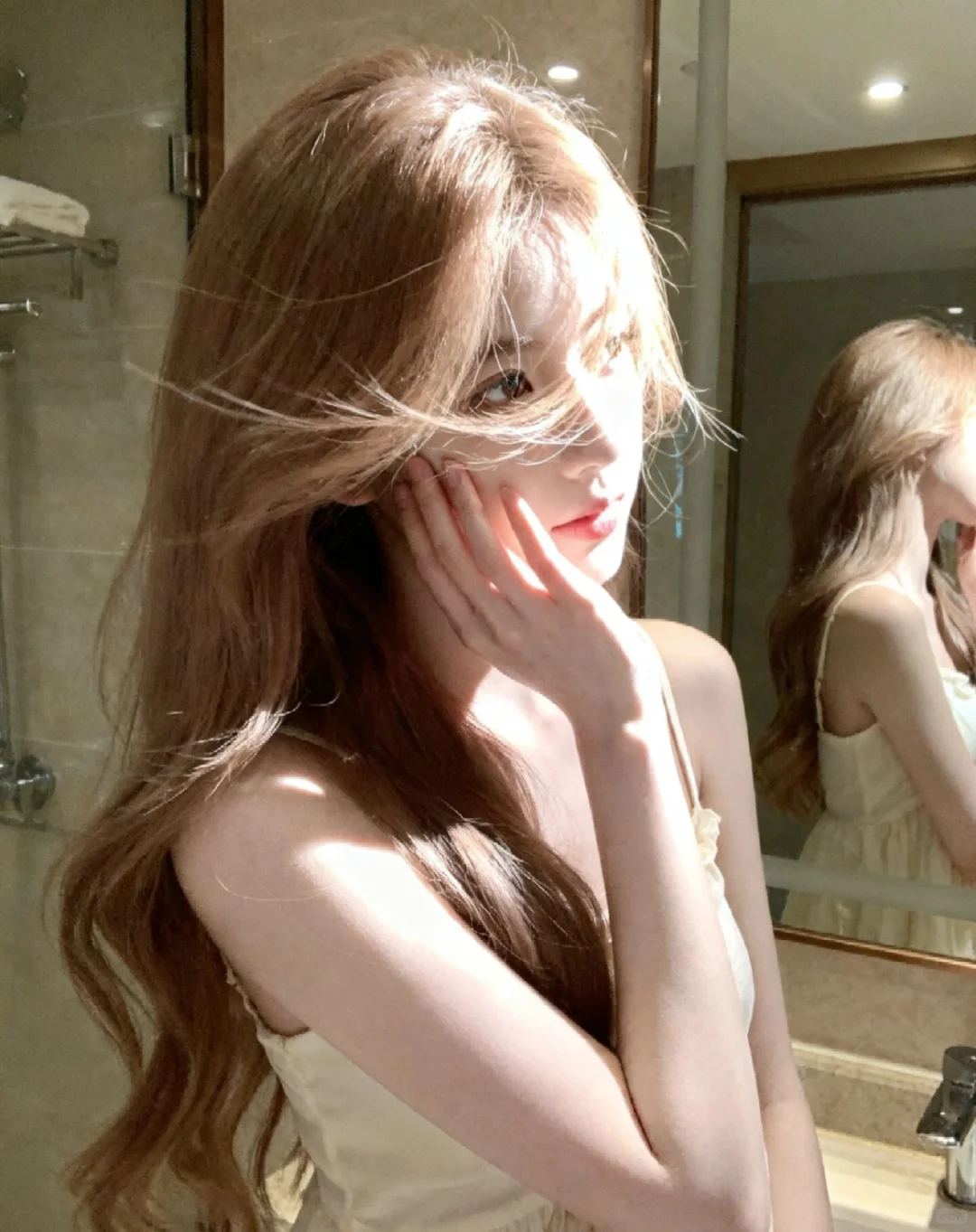 被女发型师接发惊艳到！自然到像自己的