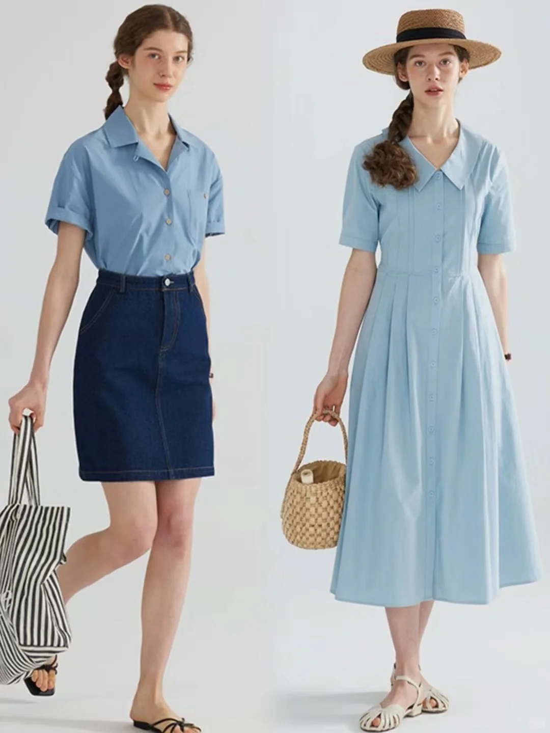 法式复古文艺系女生通勤穿搭