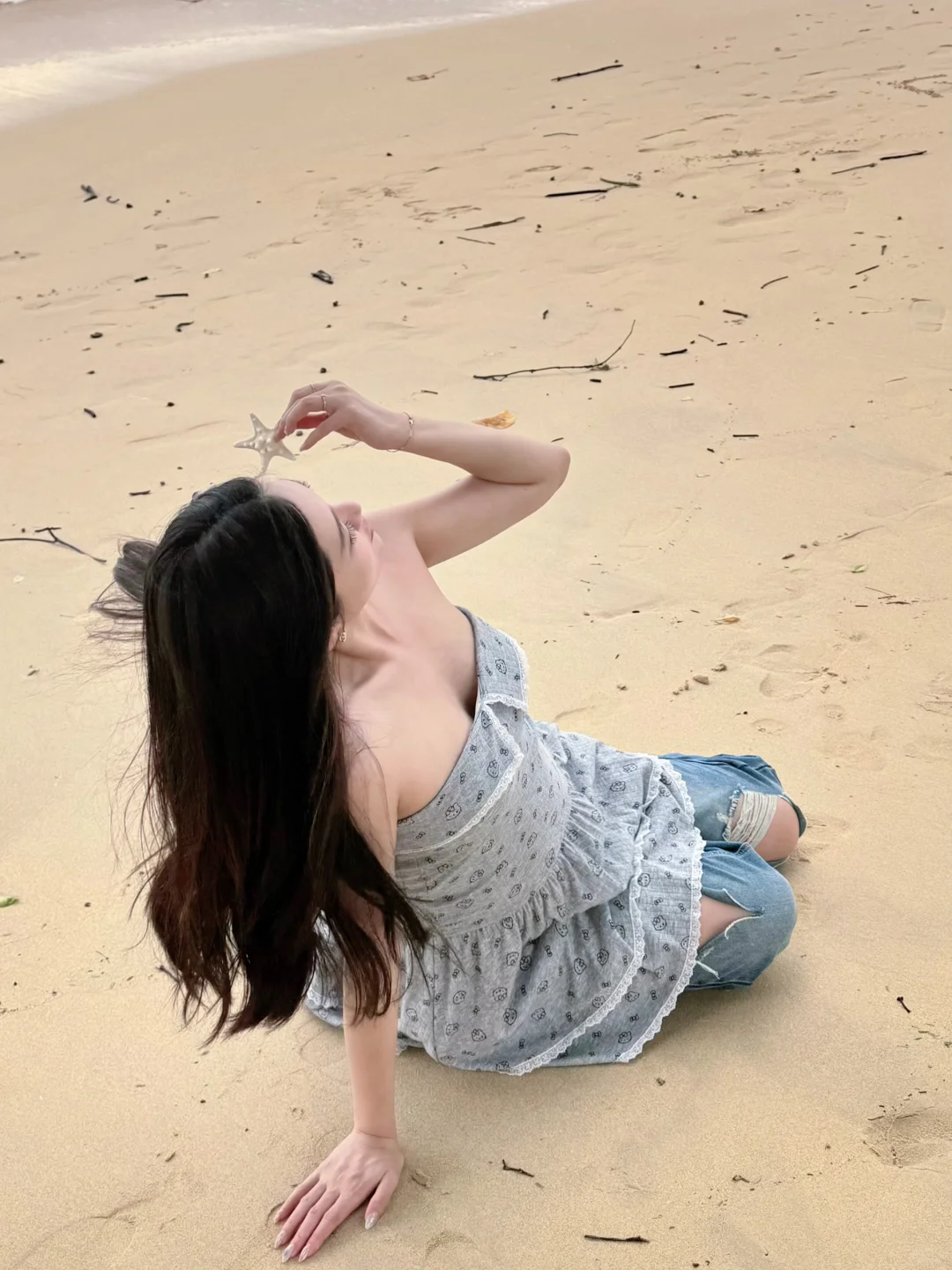 坚持不穿孕妇装 普吉岛度假穿搭18图💛