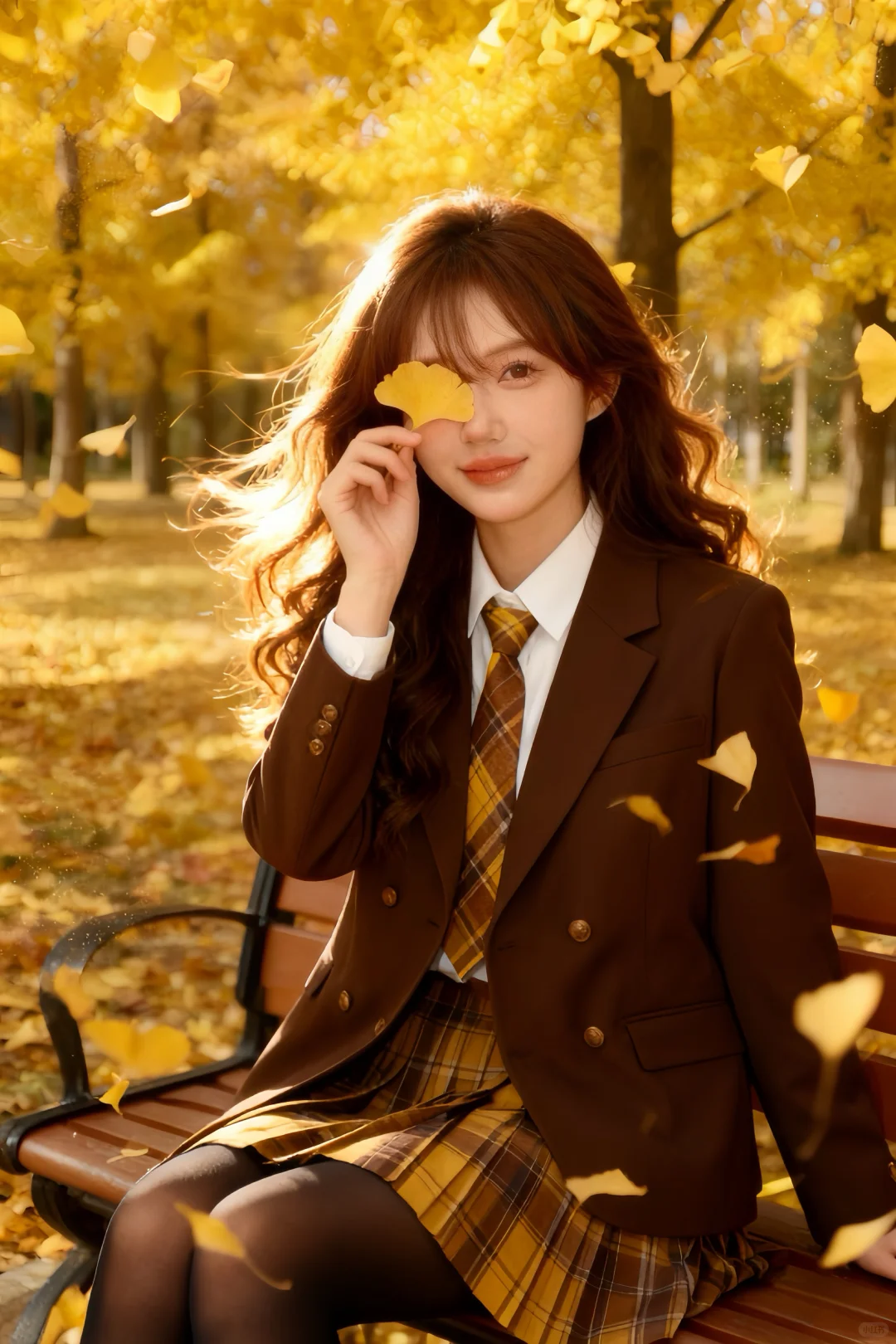 抓住秋天的尾巴🍂jk写真