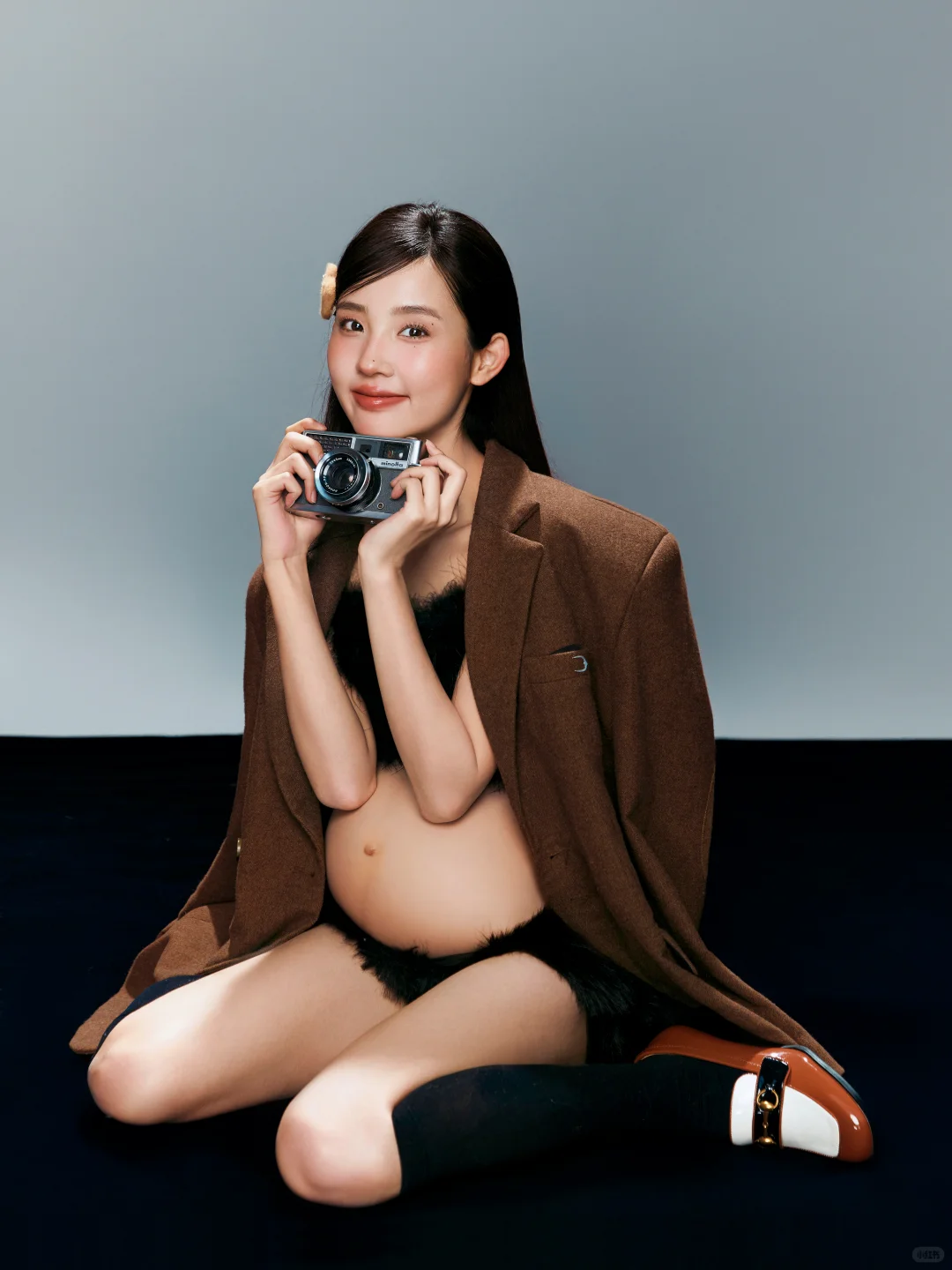 孕期也要做时髦精！ 和美拉德色系锁死