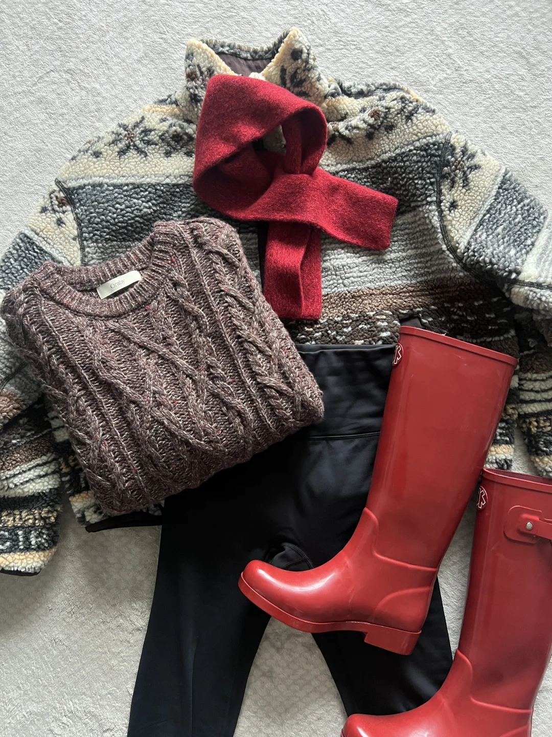 38岁中年少女复古穿搭过冬天18图🍂