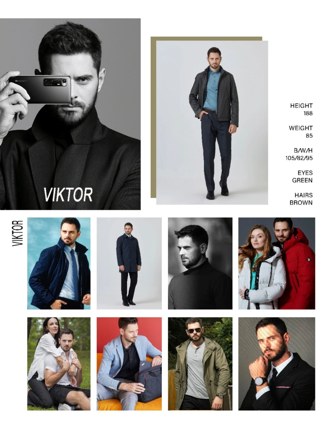 西安外籍男模 VIKTOR：这才是成熟型男的范本