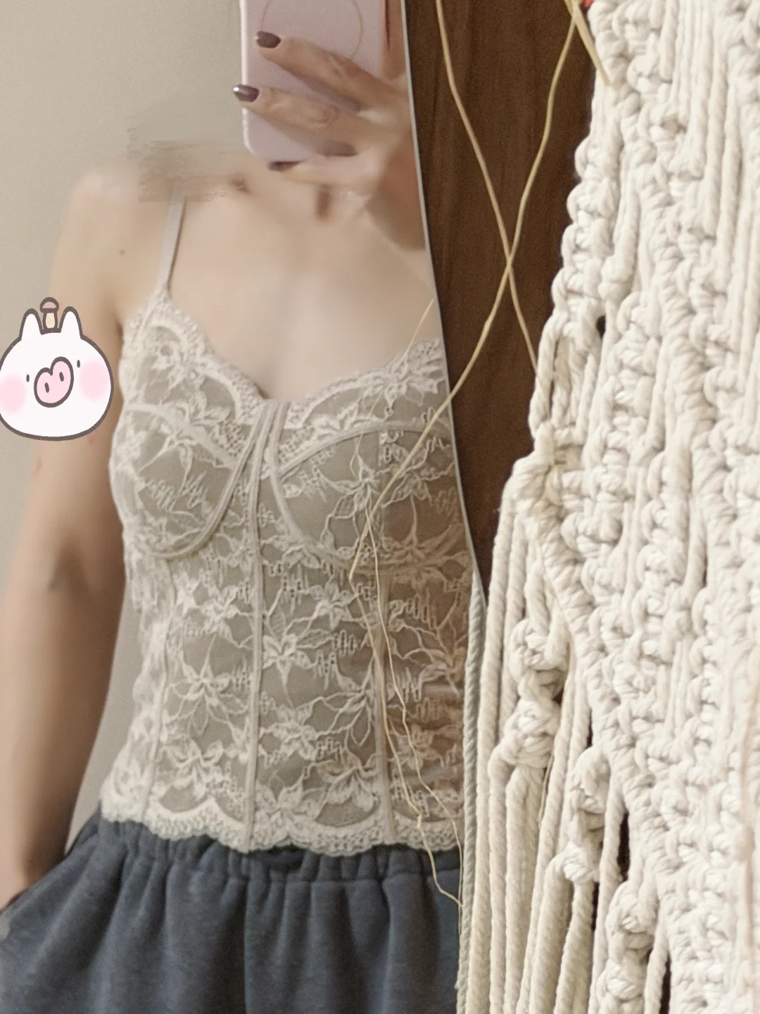 被我反复爱上的鱼骨蕾丝吊带！！！