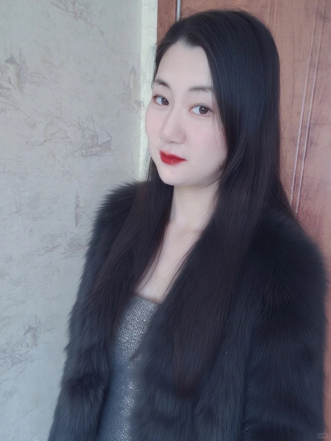 气质黑色系御姐穿搭