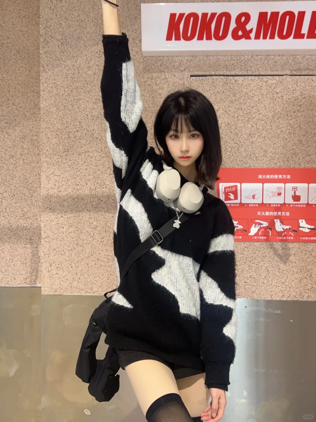 有人说长筒袜和我很配，本少女采纳啦