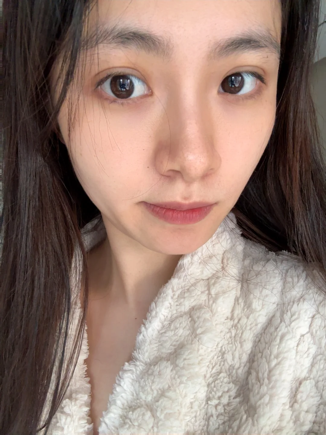 我太喜欢我的素颜了