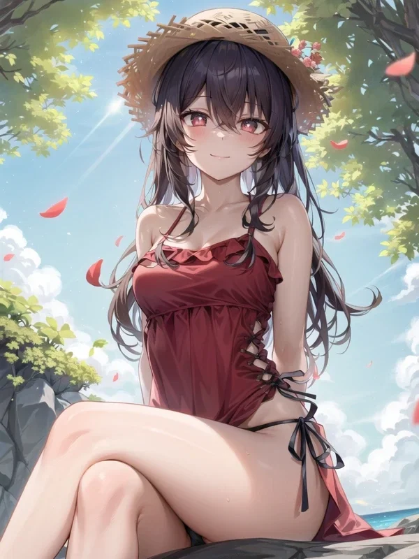 胡桃宝贝来海边啦