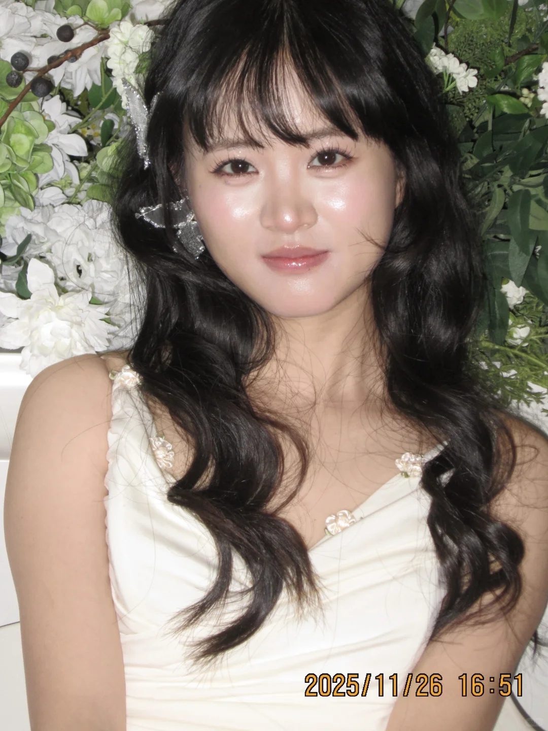 我的新娘好像嫩模时期的baby啊❗️❗️